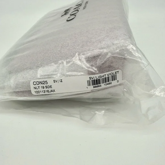 Coach Suede Nolita 19 Silver Light Violet - Picture 11 of 12